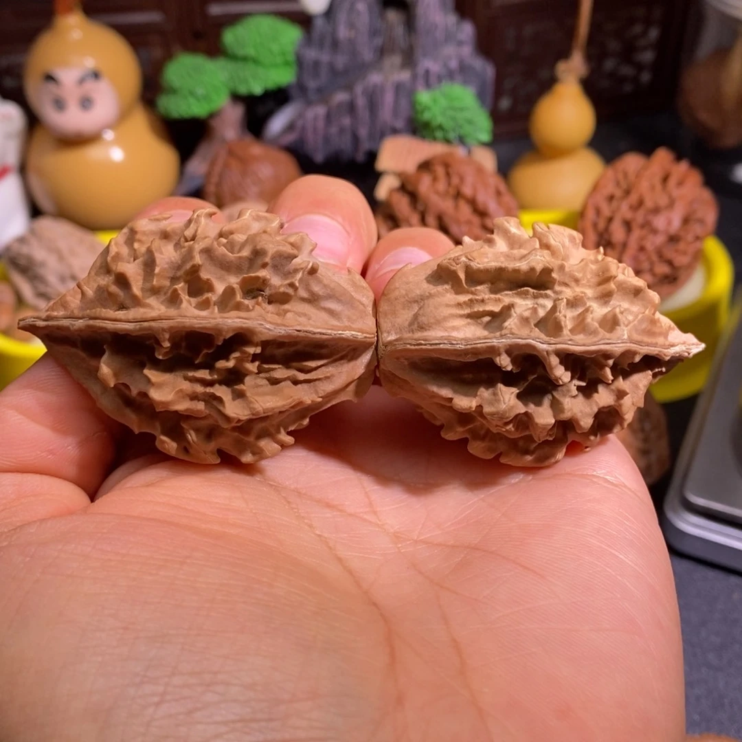 文玩核桃把件玩**恭核桃8B