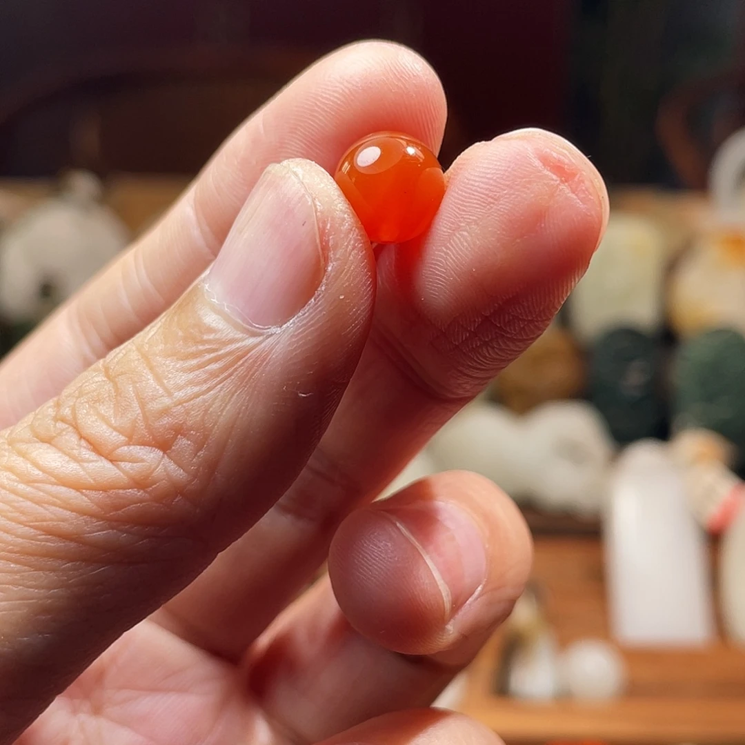 火***火颈饰未镶嵌南红玛瑙