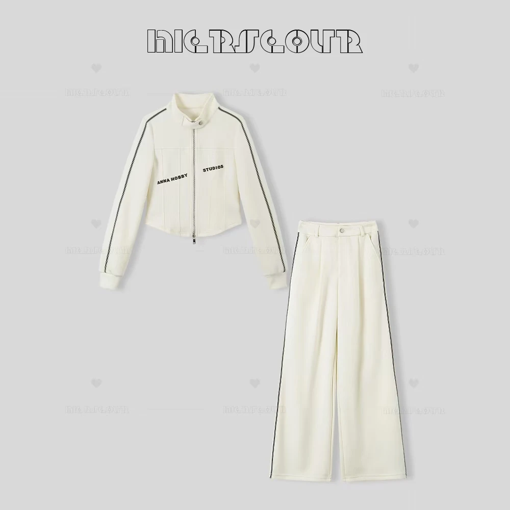 新款简约潮流休闲套装58306