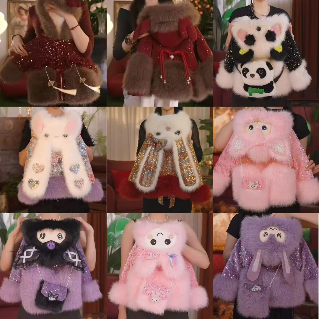 4【组合链接】春季新款保暖时尚洋气加绒外套夙溪