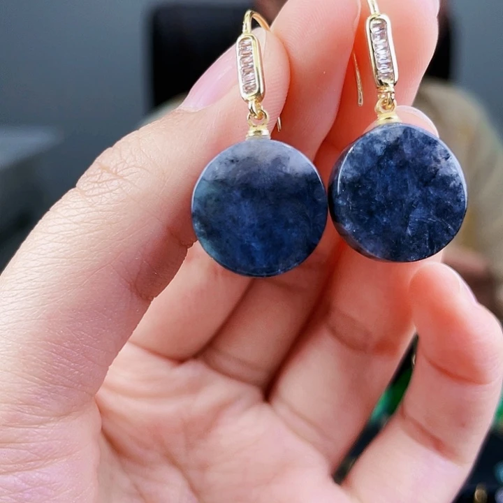 翡翠耳饰未镶嵌饰品