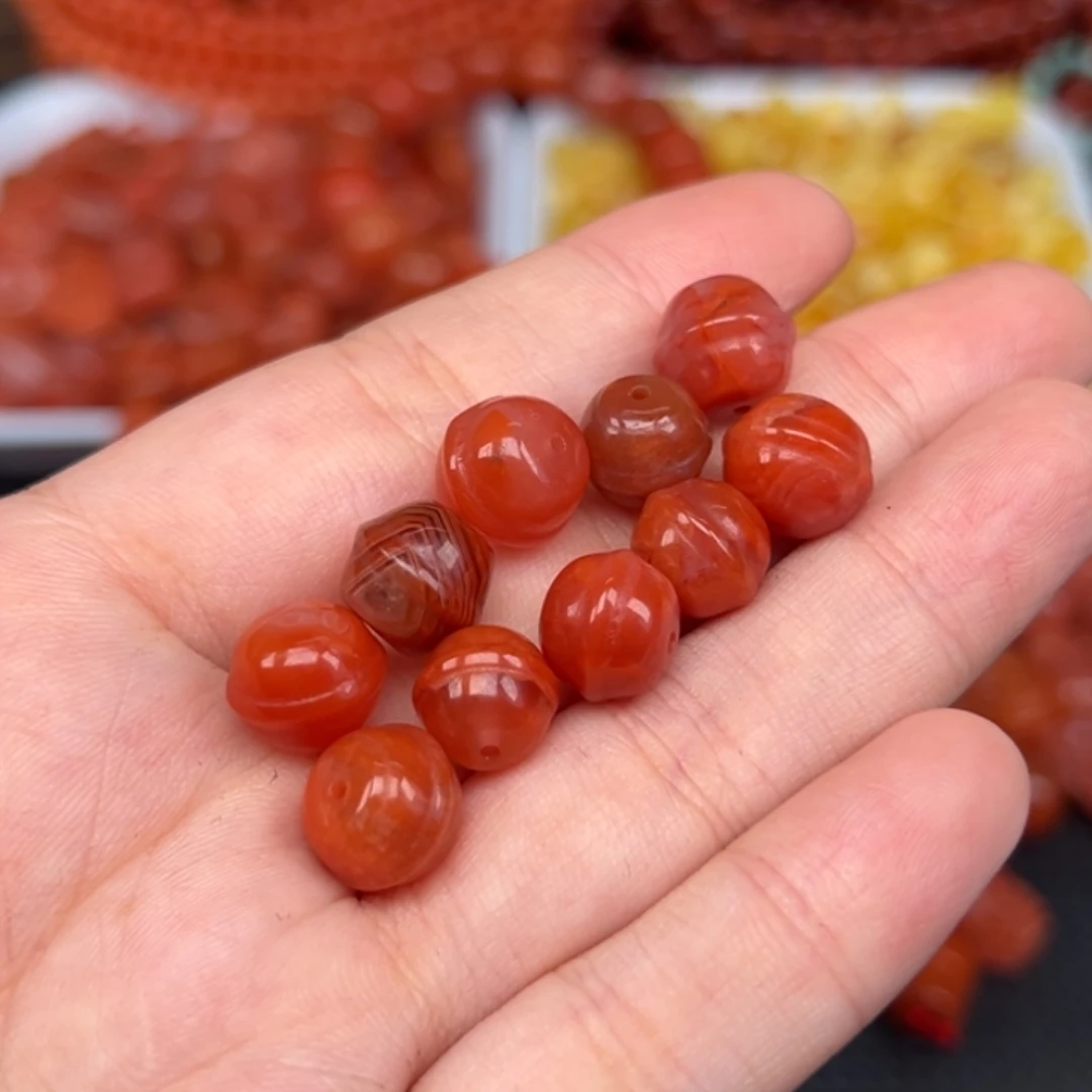 南红玛瑙未镶嵌吊坠(不含链)