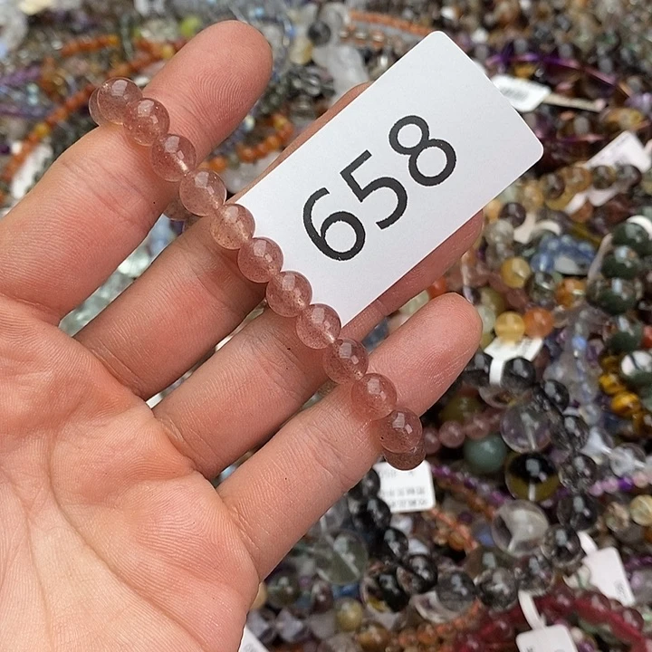 未镶嵌手链石英质玉手链