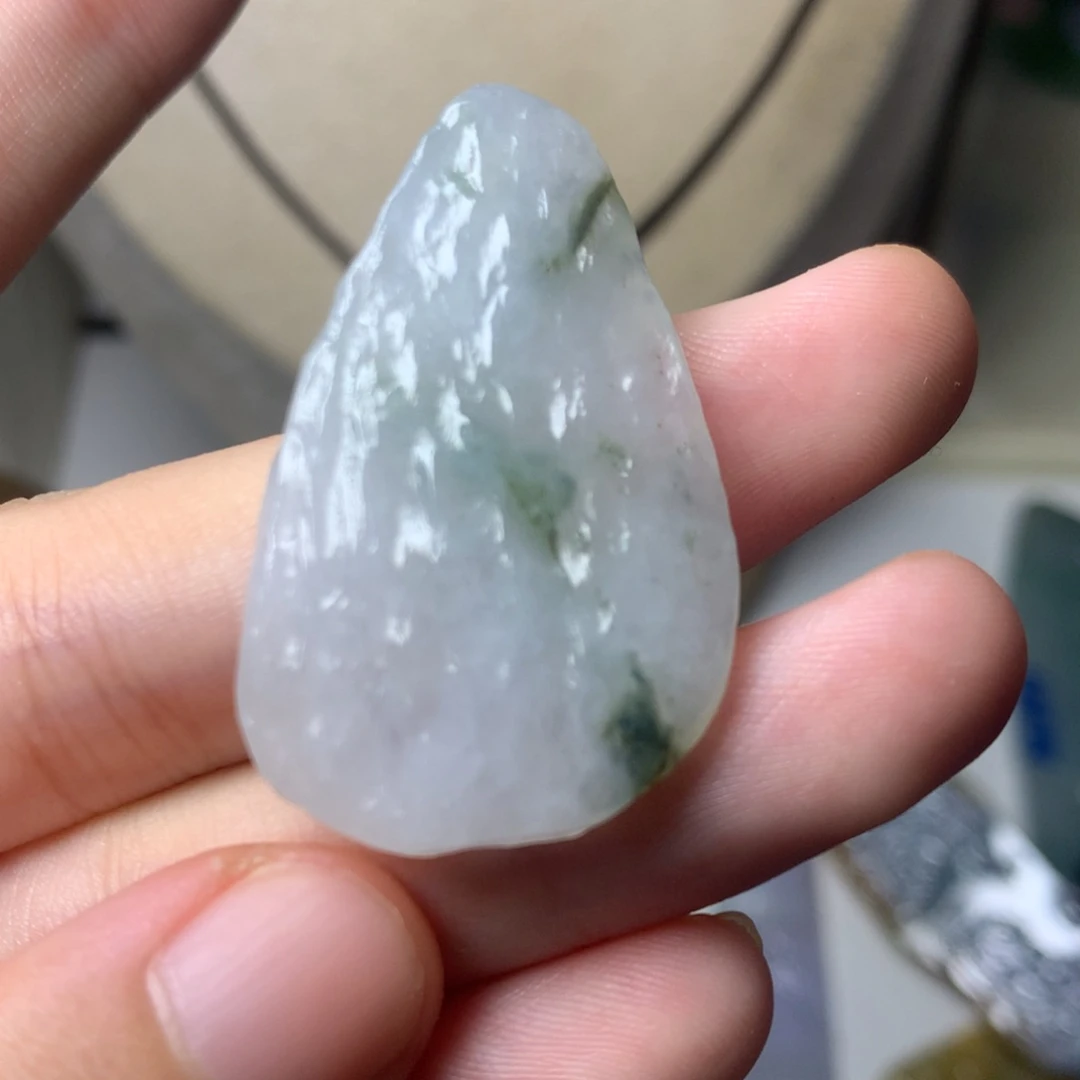 翡翠挂件未镶嵌吊坠