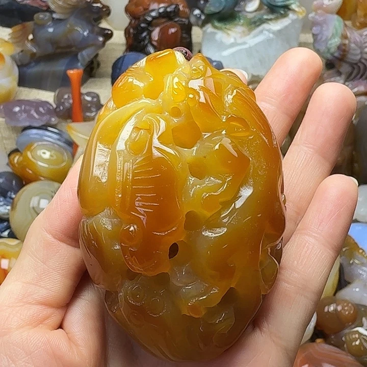 玛瑙/玉髓未镶嵌饰品