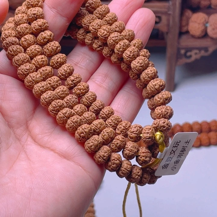 七***-手串金刚菩提六瓣0.8