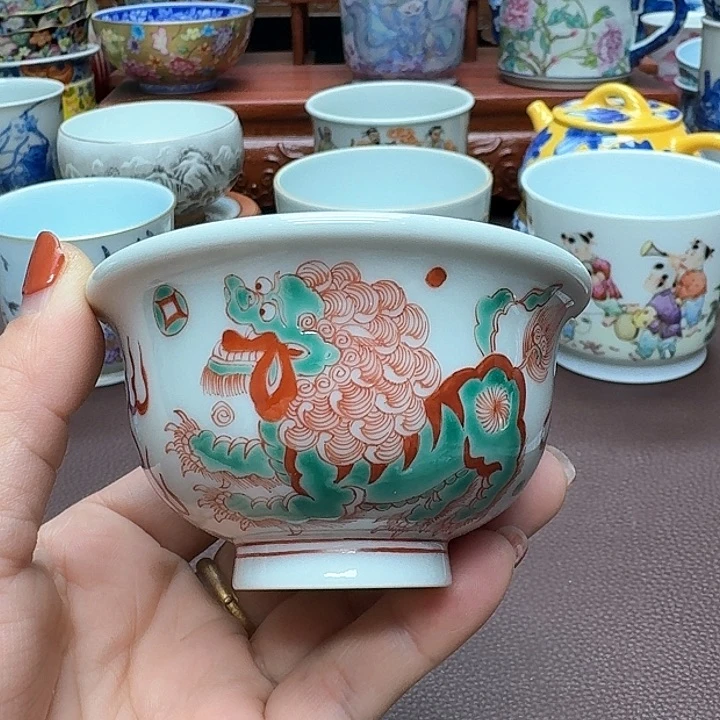 瓷片景德镇仿古手工制作精品展示