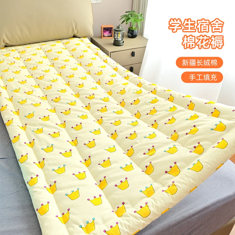 新疆纯棉全棉花垫被褥子床垫软垫家用垫学生宿舍单人棉絮被褥铺底