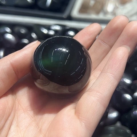 未镶嵌黑曜岩珠宝奇石大*