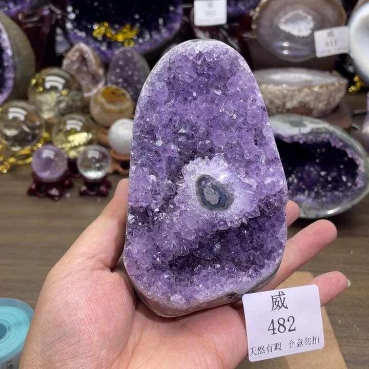 水晶未镶嵌珠宝半成品