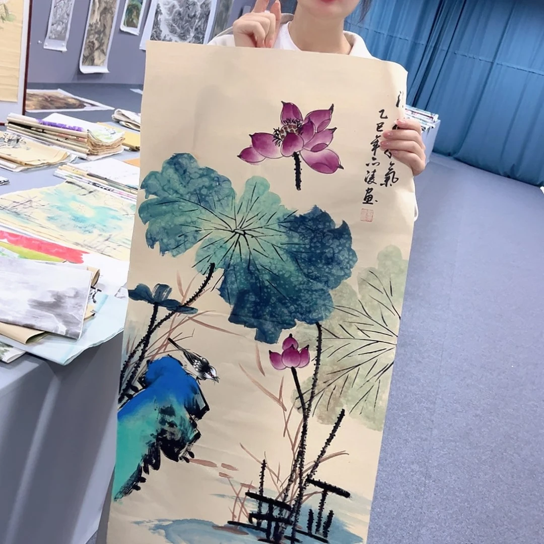 国画国画老师作品