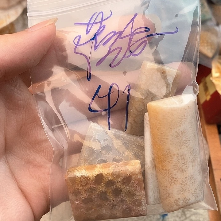 硅化玉颈饰未镶嵌薇**爱