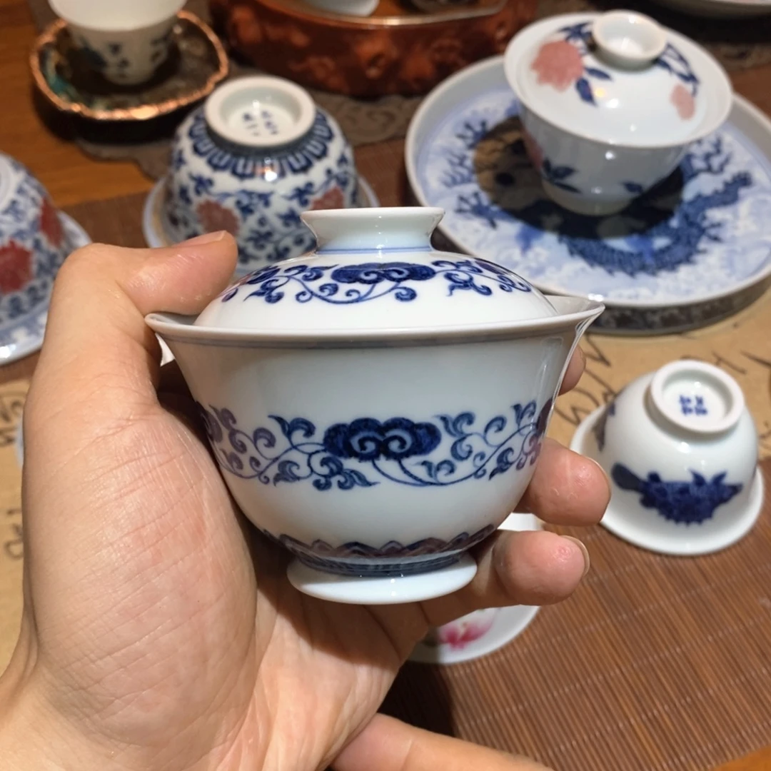 开播福利景德镇手绘茶器微瑕