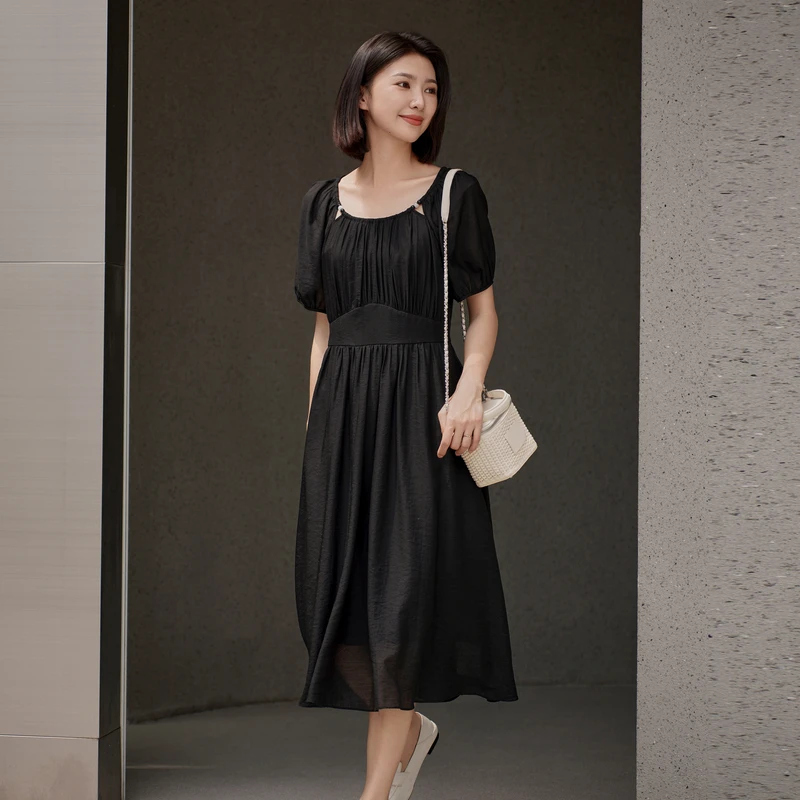 XK204095A990-XG雪歌夏新款连衣裙