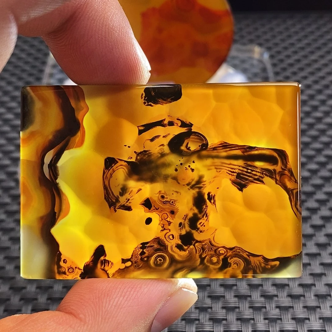 玛瑙/玉髓未镶嵌吊坠(不含链)418