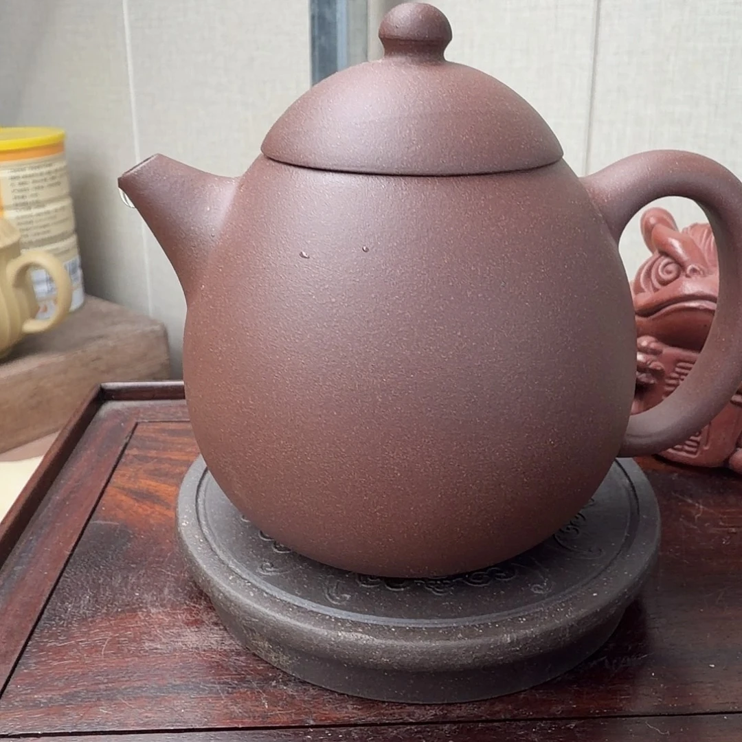 龙蛋壶230cc老紫泥