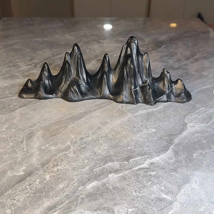 黑***恋奇石茶宠鱼缸文房摆件