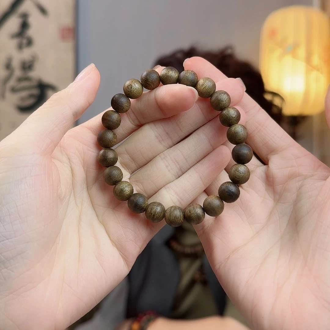 沉香手串回**天海南金沙叶0.9