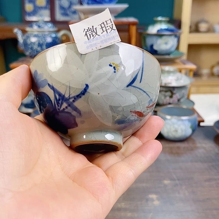 瓷片手工制作工艺精湛等