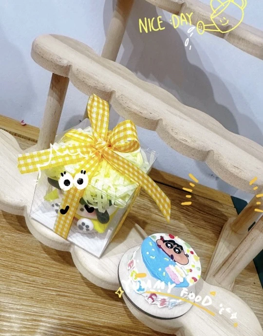 Kk喵粘土蛋糕底托➕盒子套装