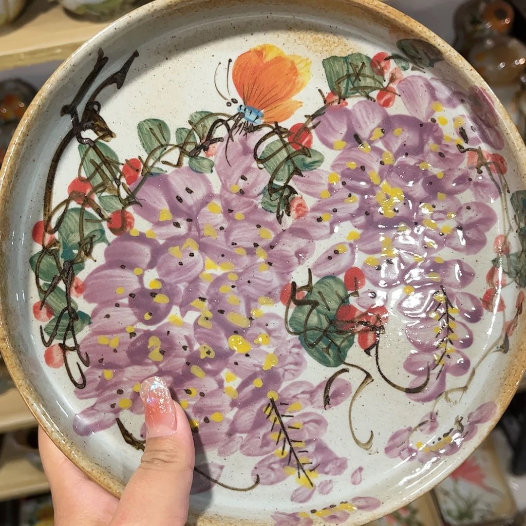 瓷片红红火火过大年