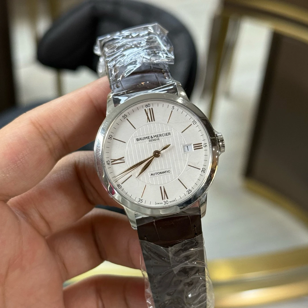 未使用 Baume et Mercier/名士 亚虎/名士/克莱斯麦/机械男表