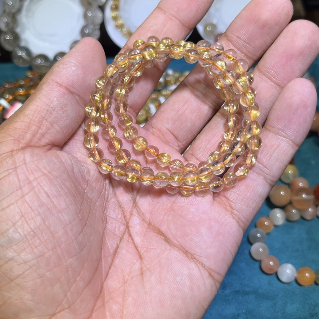 水晶手链未镶嵌钛晶