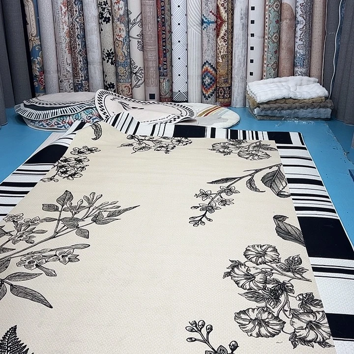 混纺242×403尺寸误差±1-3cm棉布底比利时绒孤品瑕疵特价