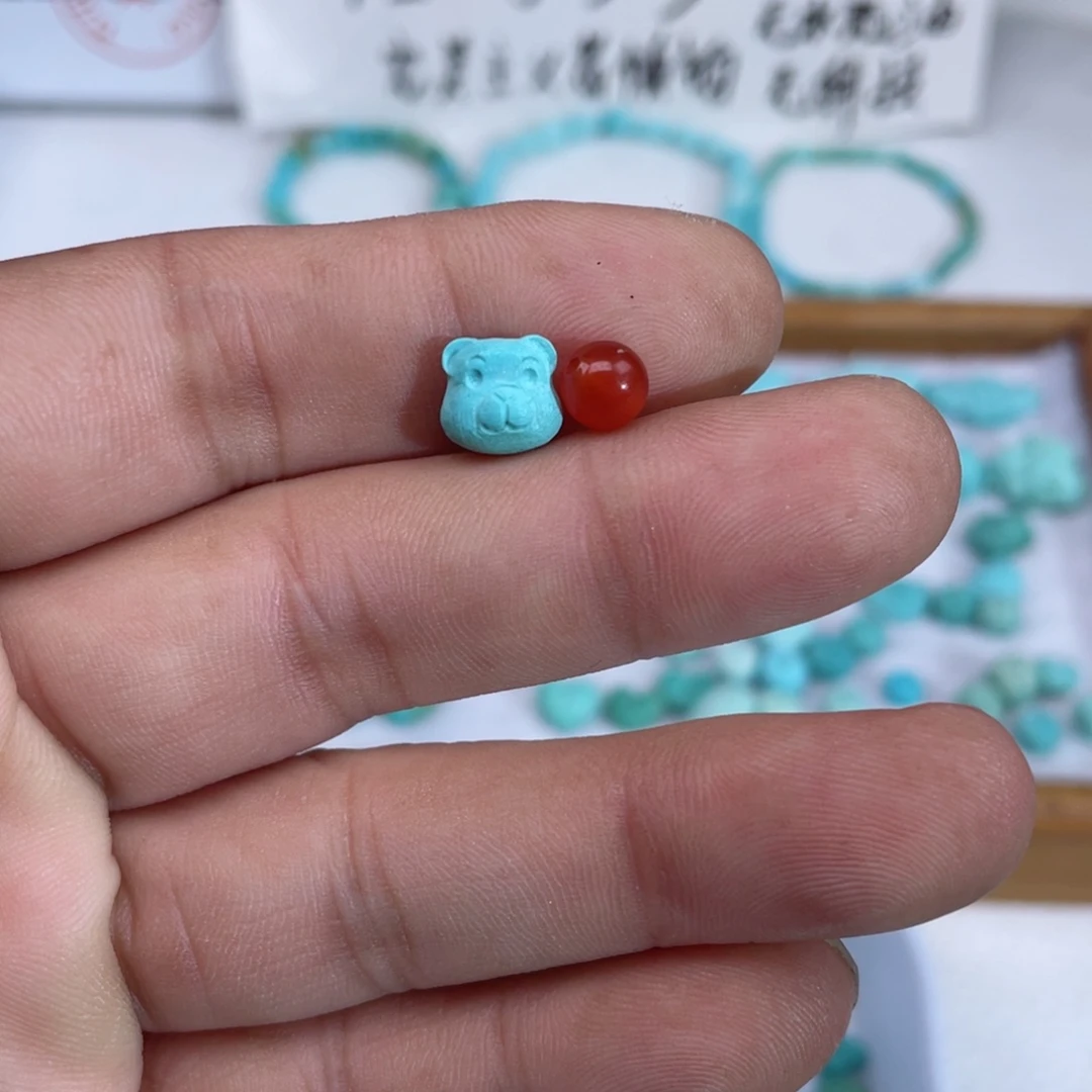 南红玛瑙未镶嵌颈饰287