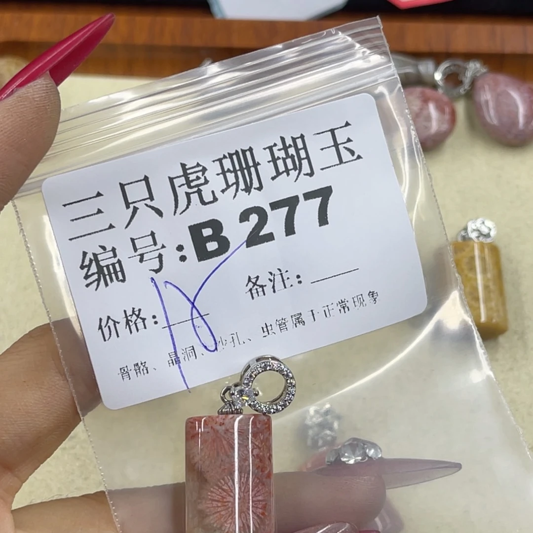 莫***卡硅化珊瑚（珊瑚玉）h未镶嵌