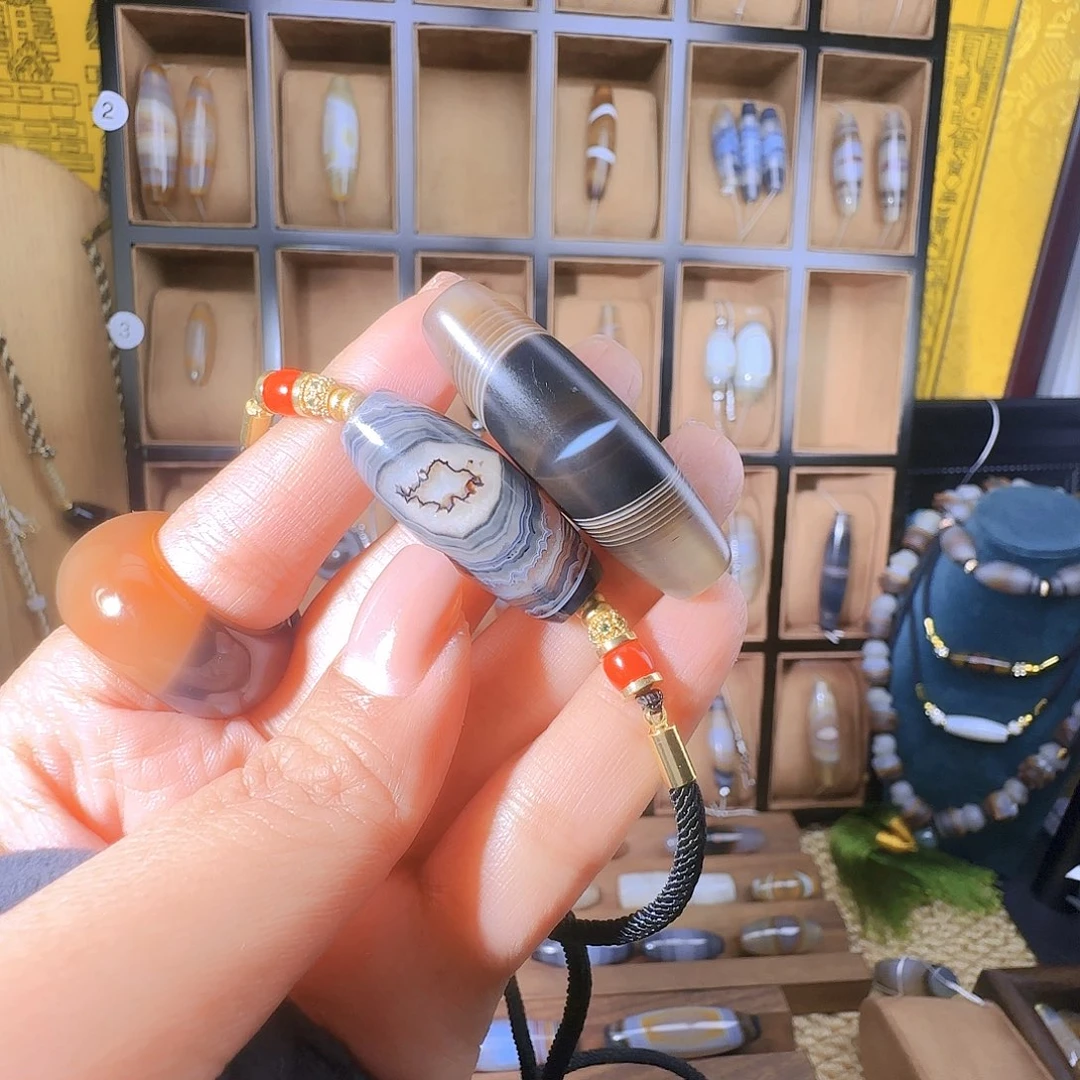 合金颈饰玛瑙/玉髓用****3