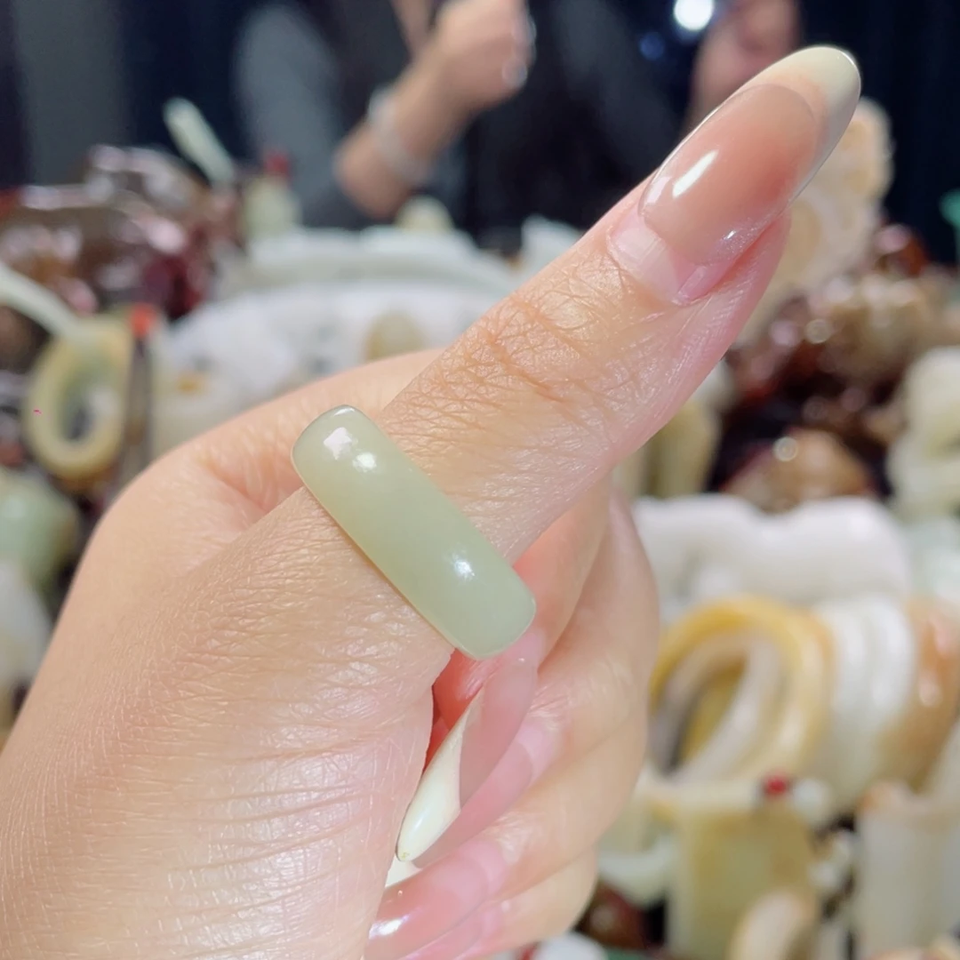 和田玉未镶嵌挂件65