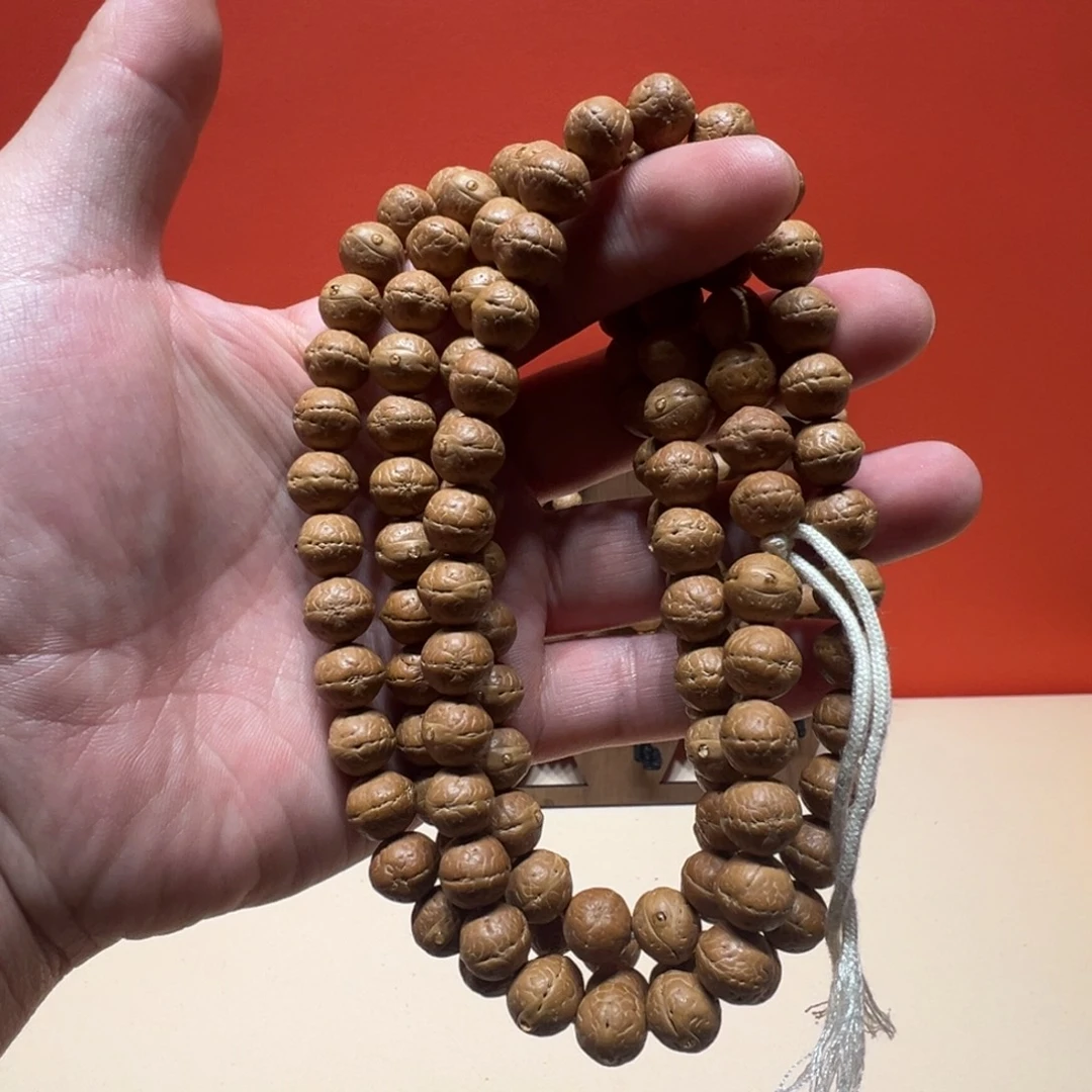 手串凤眼菩提11mm凤眼菩提108 实心飞碟客户回血
