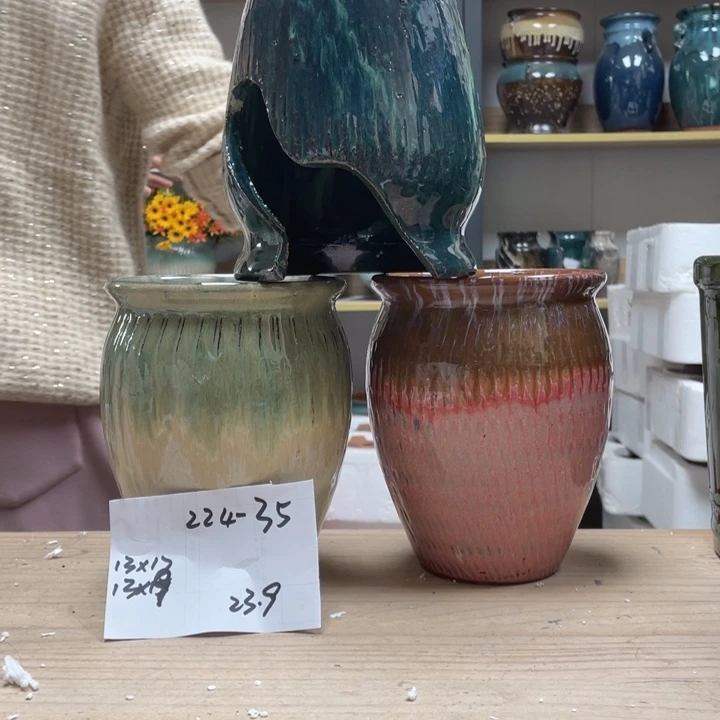 紫砂花盆多肉花盆微瑕35