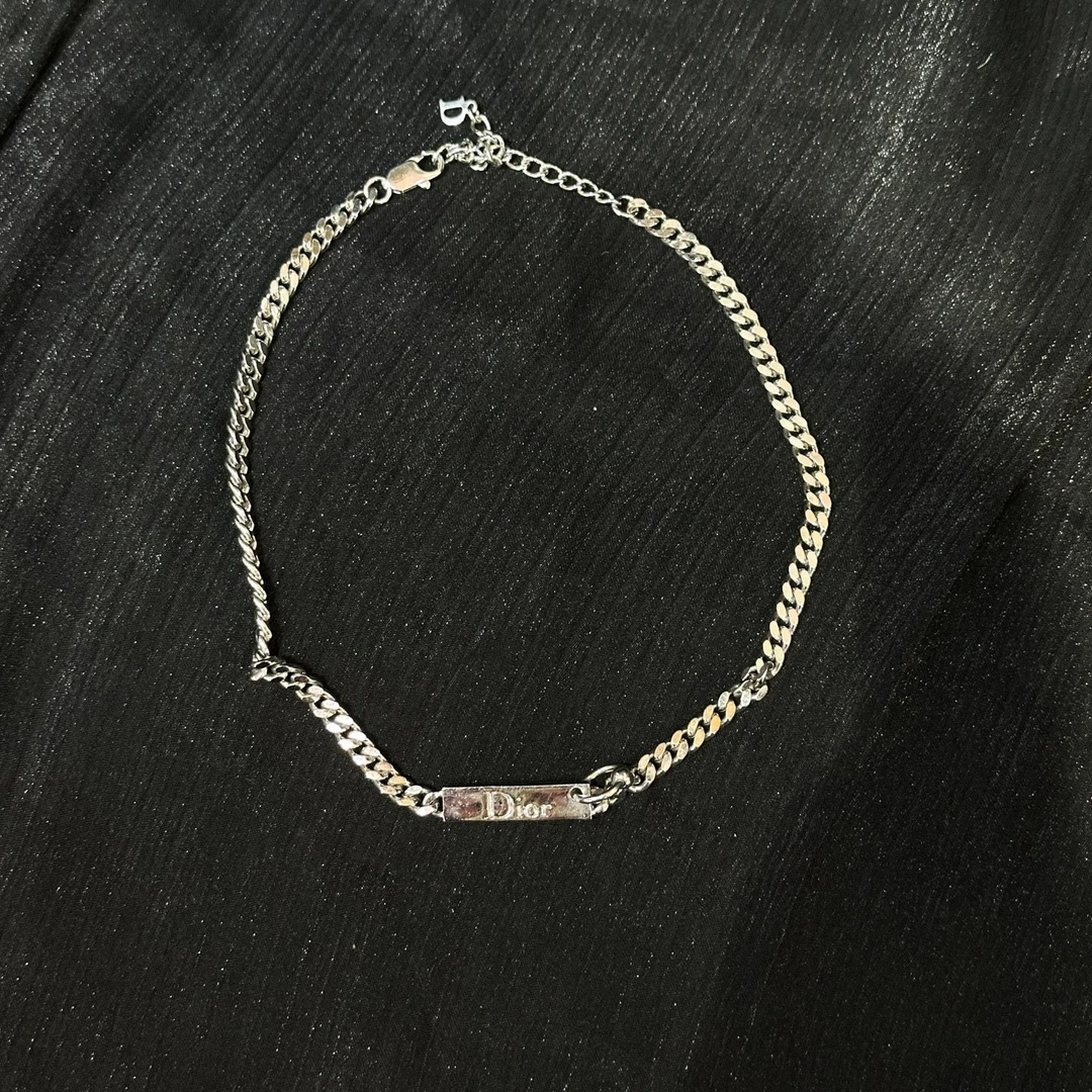99新 DIOR/迪奥 乱乱子中古汉堡/项链/16337703