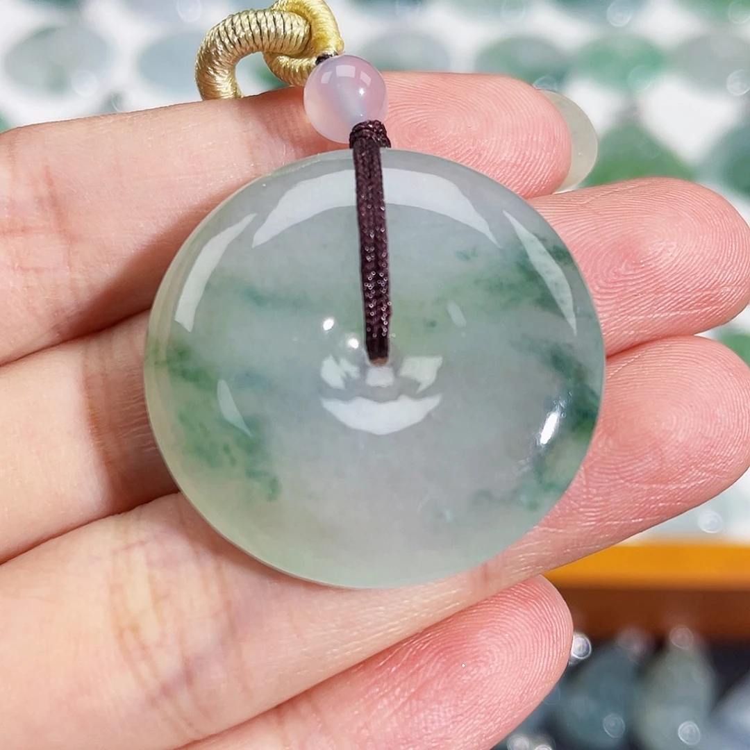 颈饰未镶嵌翡翠吊坠