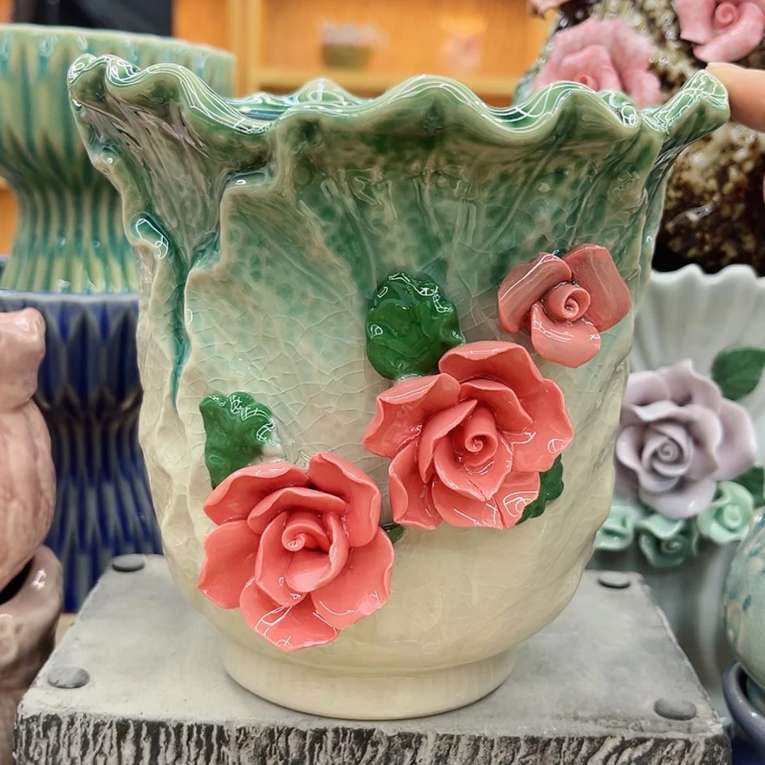 【闪购商品】陶瓷花盆