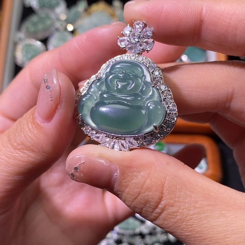 【闪购商品】翡翠颈饰未镶嵌天然