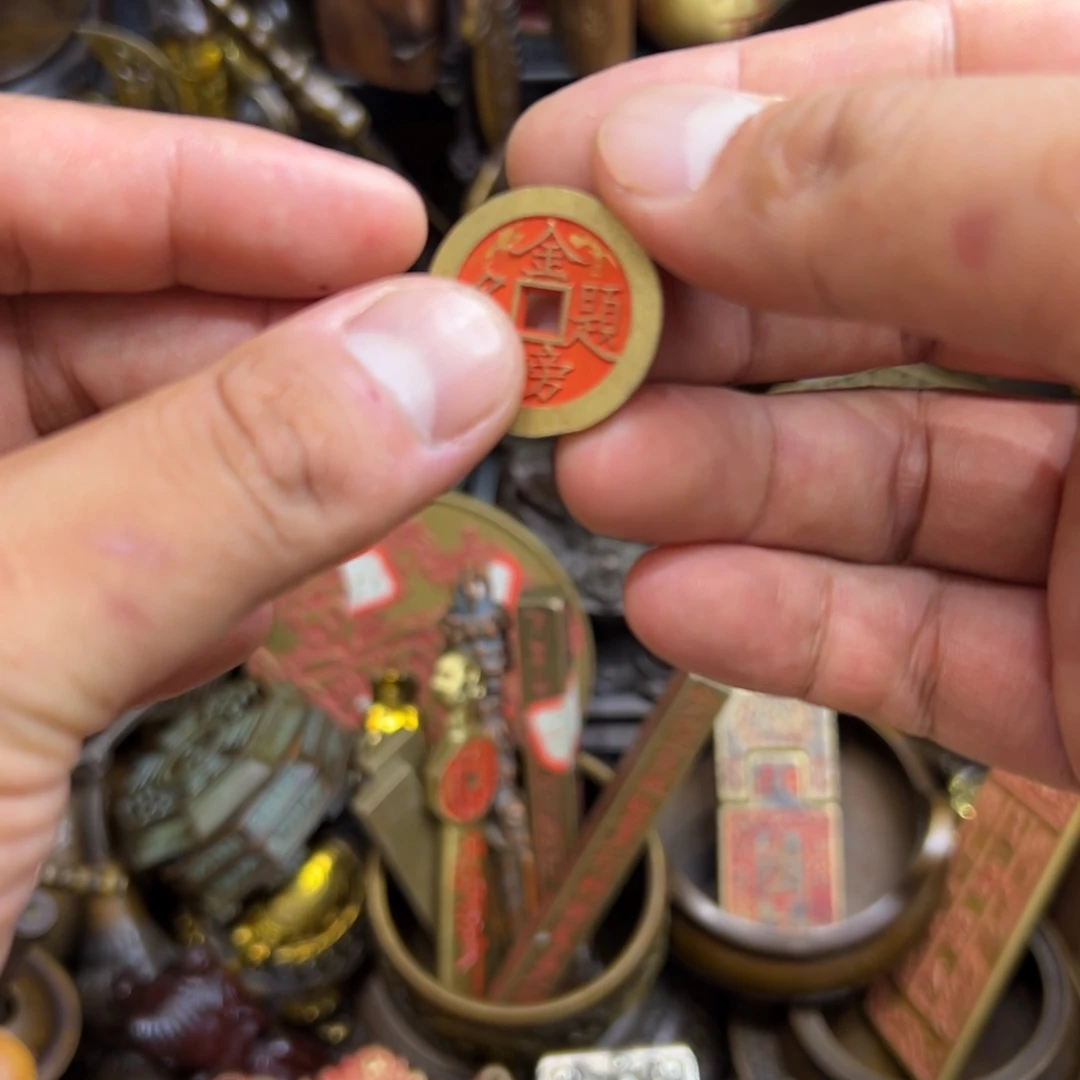 百万古铜工艺品摆件