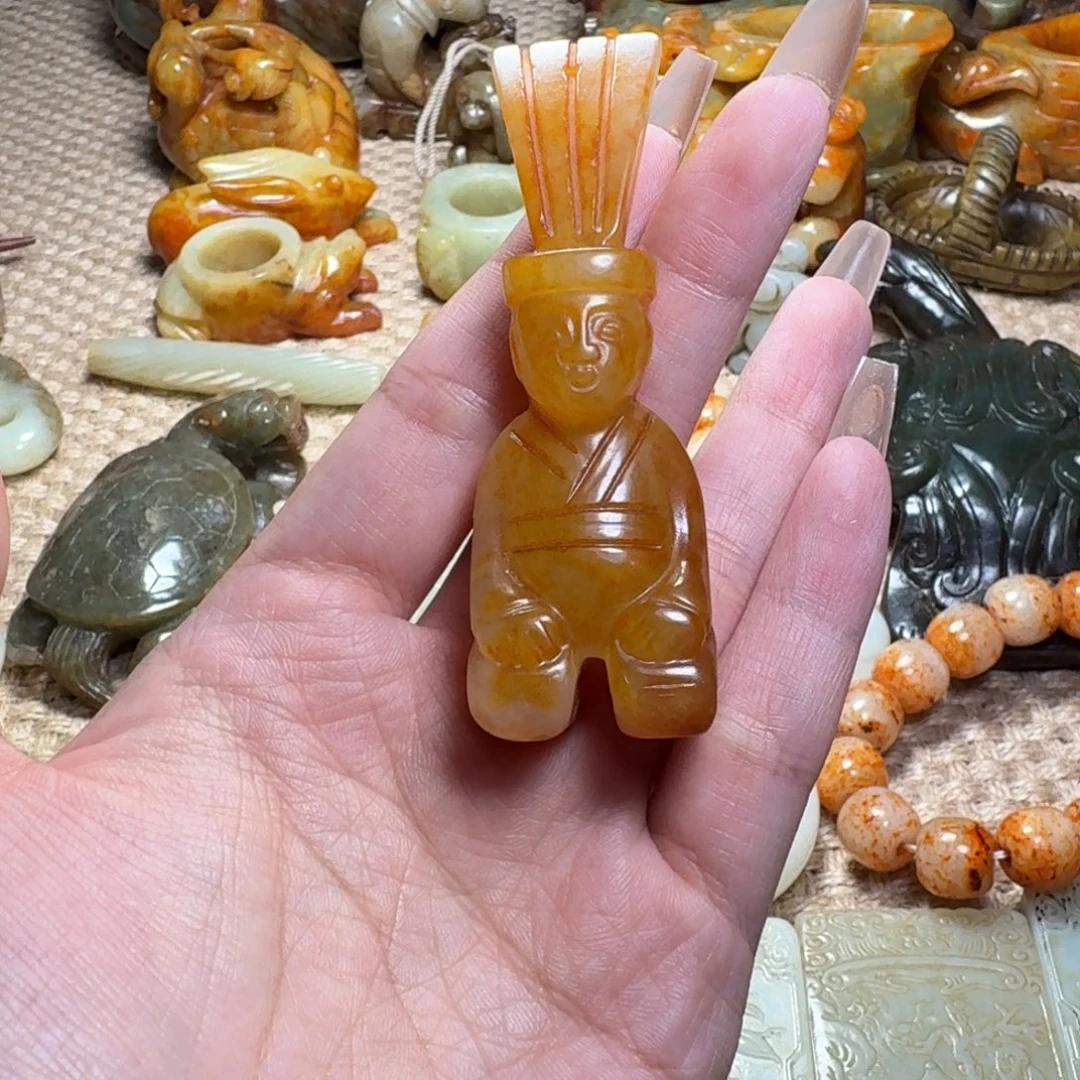 白玉菩提吊坠挂件