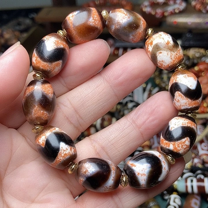 玛瑙/玉髓未镶嵌手链