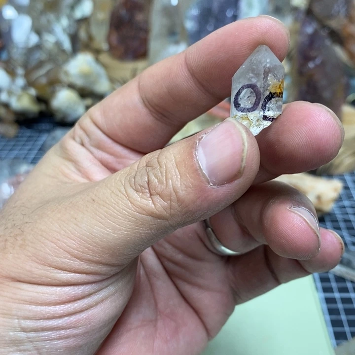 水晶水晶柱未镶嵌