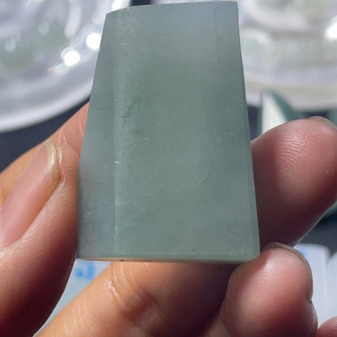 翡翠散珠粿石定制