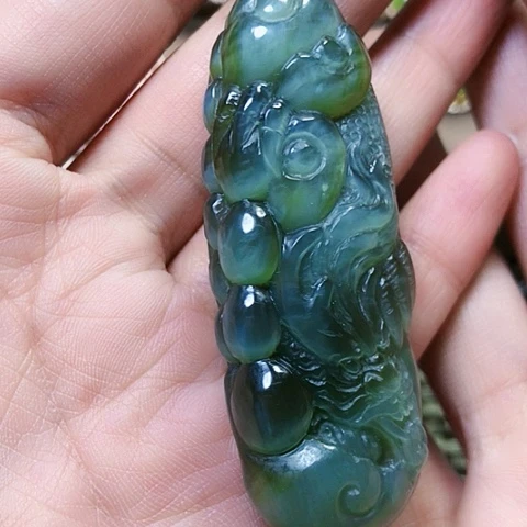 和田玉挂件未镶嵌