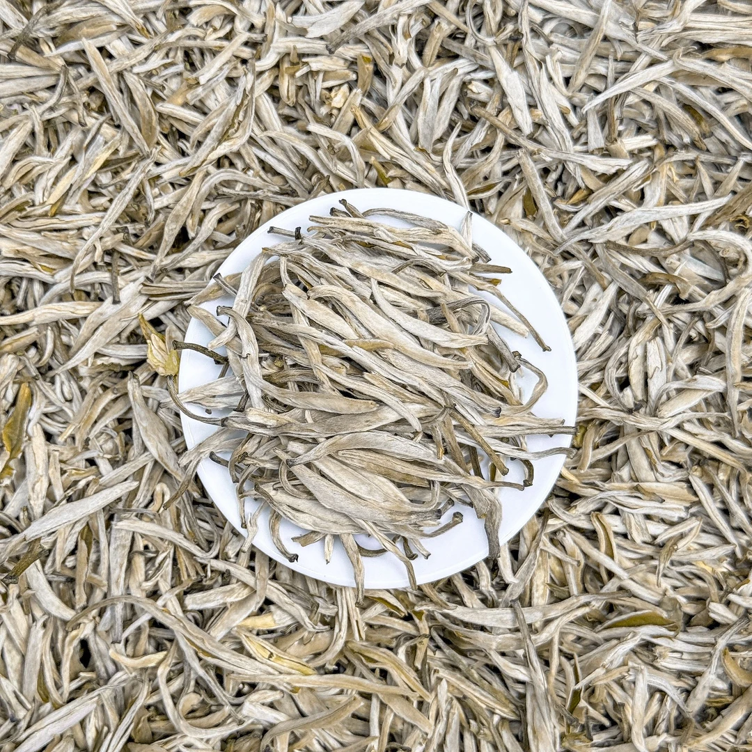 【茉莉白月光】2025年新茶横县茉莉花茶六窨清香型茉莉白月光银针