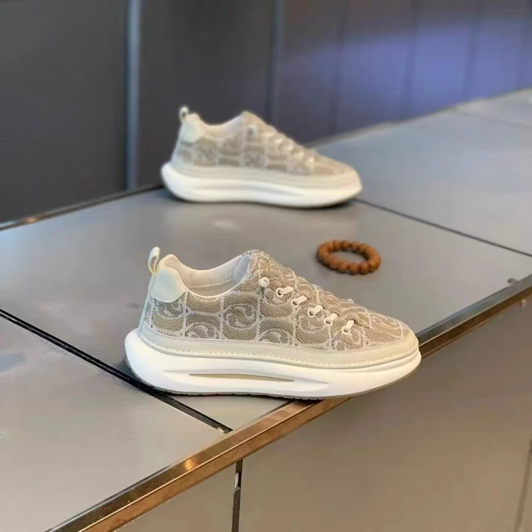 厚底潮流板鞋男新款英伦时尚情侣款个性百搭软底休闲潮鞋2025年潮