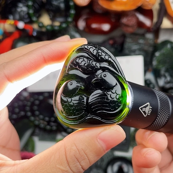 蛇纹石玉未镶嵌手串泰山玉甜甜蜜蜜