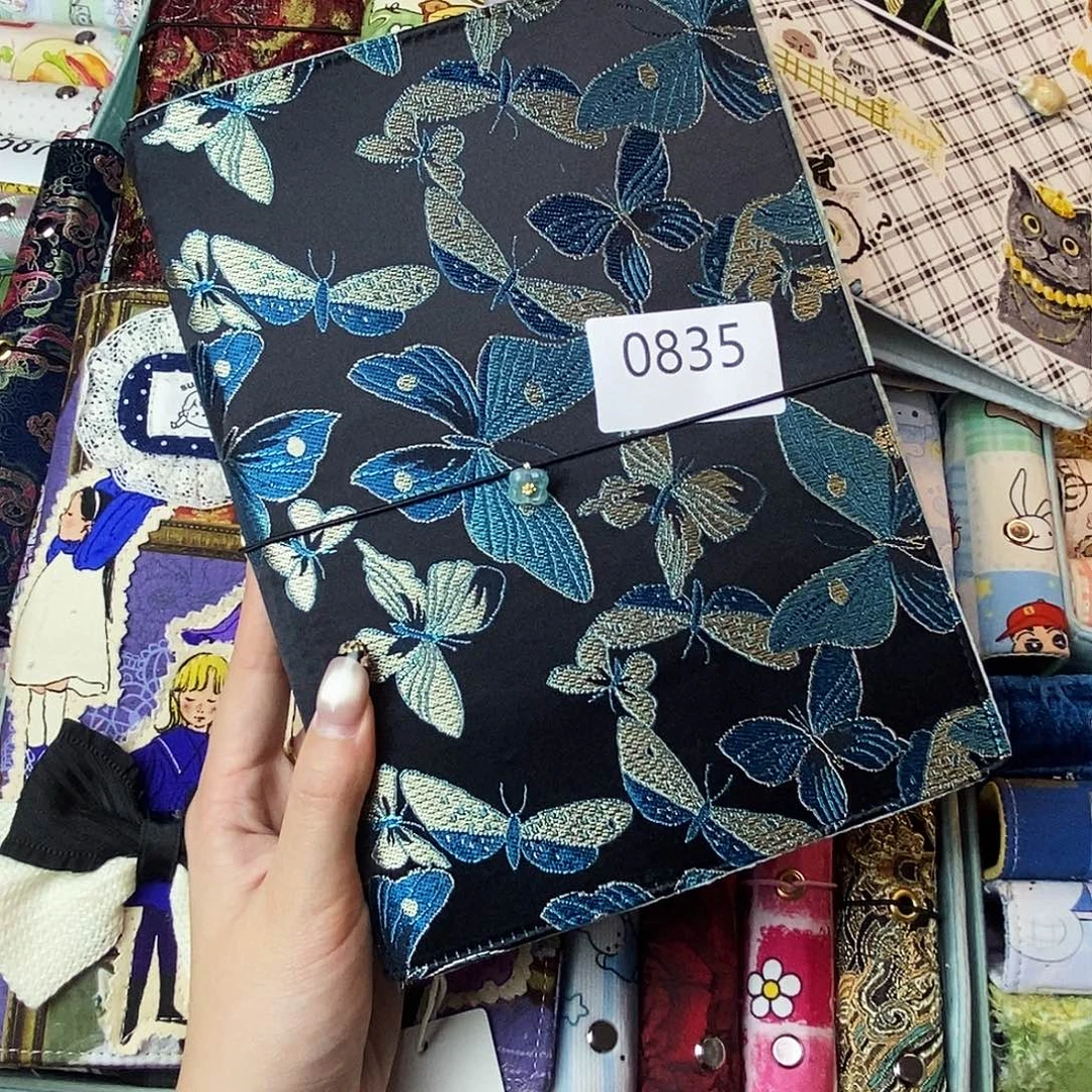 织绣A5活页不带纸0835