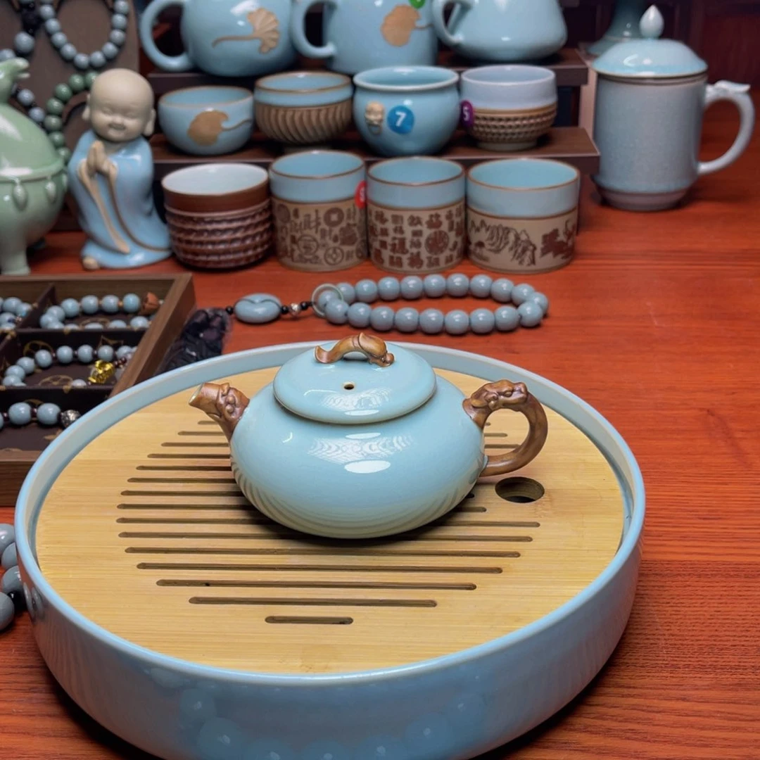 【闪购商品】摆件陶汝瓷我，正品茶器，摆件，窑口好品