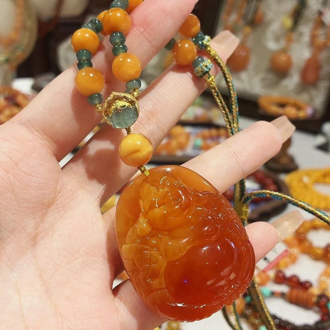 蜜蜡未镶嵌手链手串